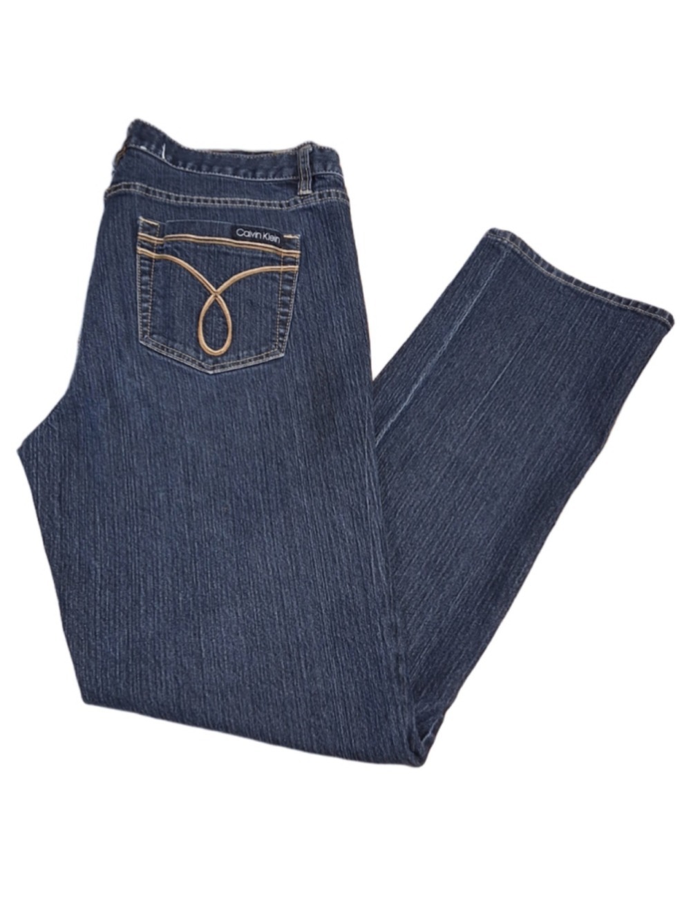 Calvin Klein Skinny Jeans Size 14 Blue Classic 5 pocket